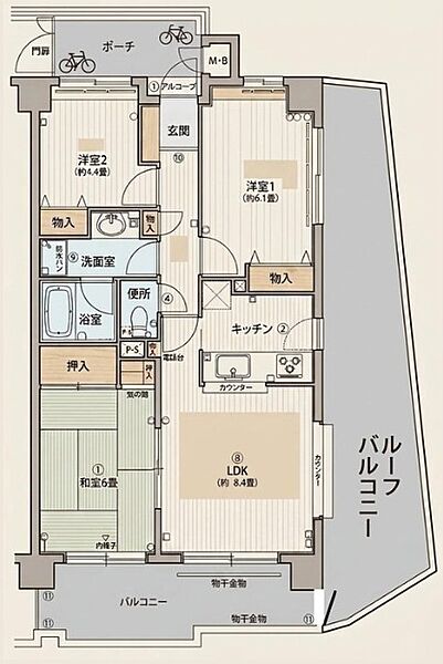 間取り：311002424448
