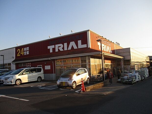 トライアル佐知川店 24時間営業(670m)