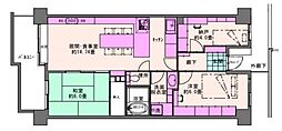 大宮西パーク・ホームズ 2SLDKの間取図画像