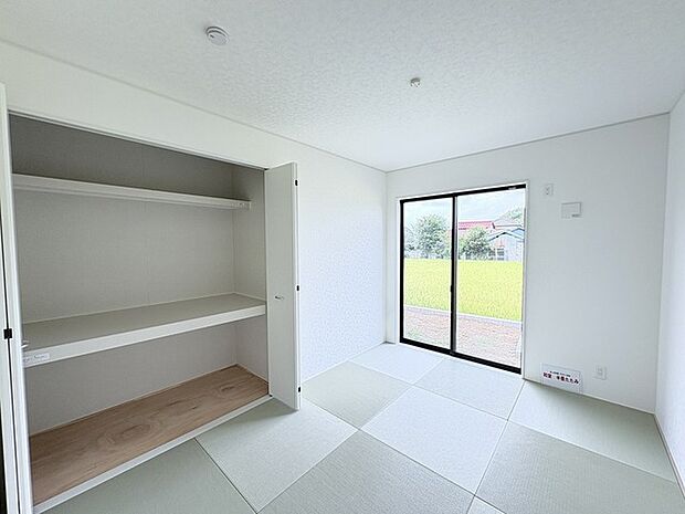畳のにおいが香る和室は、きっとくつろぎの空間になるでしょう。 