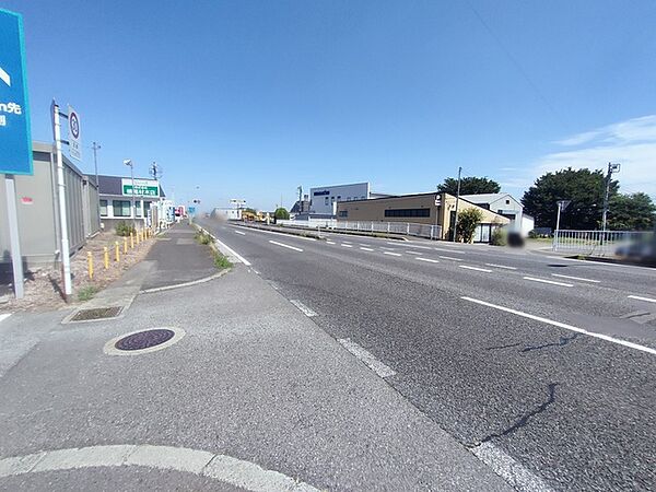 前面道路