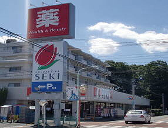 ドラックストアセキ堀の内店（550m）