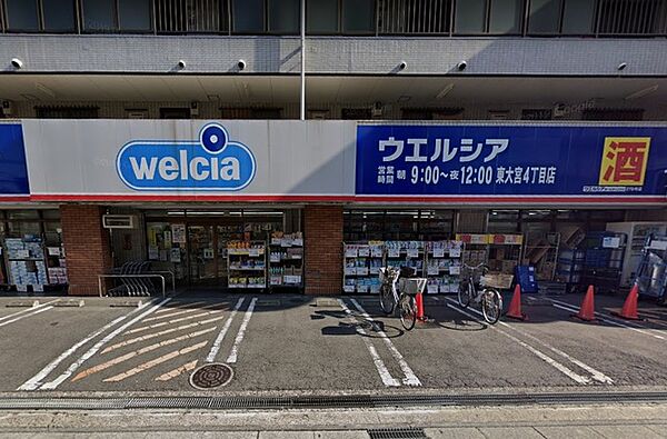 ウエルシア東大宮4丁目店（1100m）
