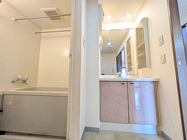 日々の身支度からリフレッシュのひとときまで心地よく整う水回り空間です。