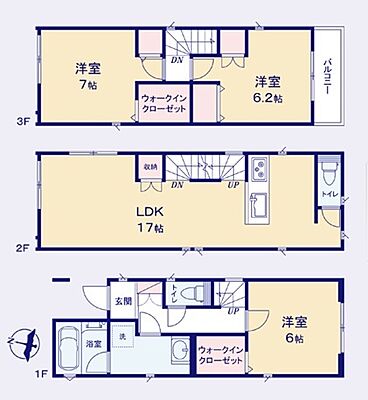 間取り さいたま市大宮区三橋1丁目