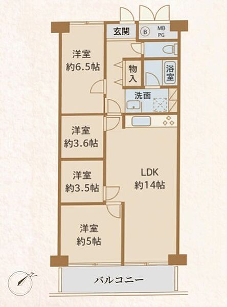 間取り：311002497585