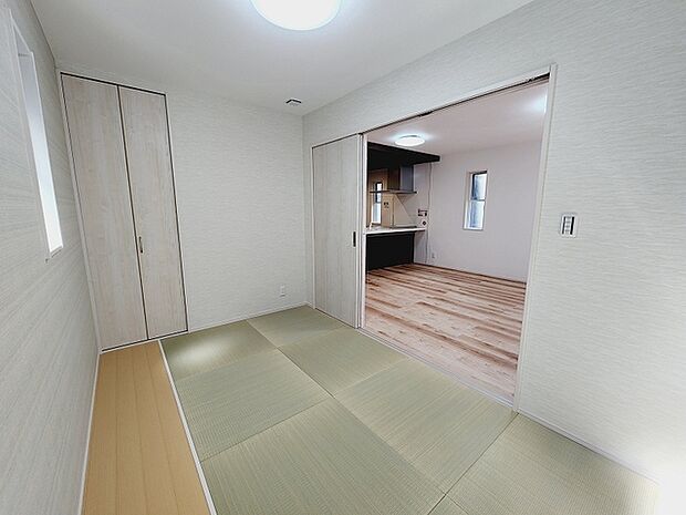 畳のにおいが香る和室は、きっとくつろぎの空間になるでしょう。 