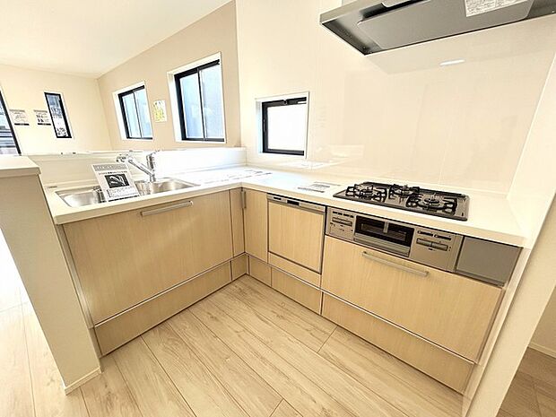 毎日のお料理を効率的にしてくれる動線は「1分でも家事の時間を短縮したい」という思いを叶えてくれます。