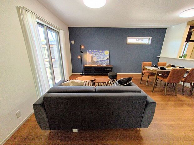 リビング空間にこだわりたい方に、見ていただきたい住宅です。 