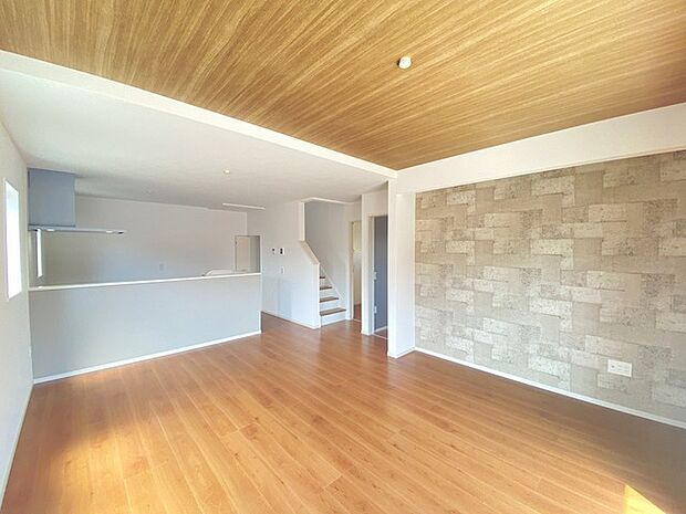 快適性とゆとりをデザインしたリビングは、広々した17.5帖。