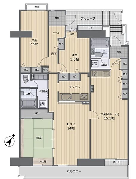 間取り：311002355708