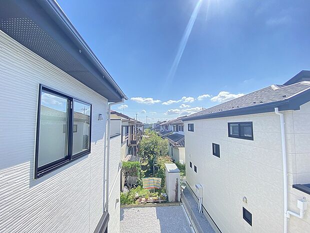 自分だけのビュースポット。南向き住宅の特権です。