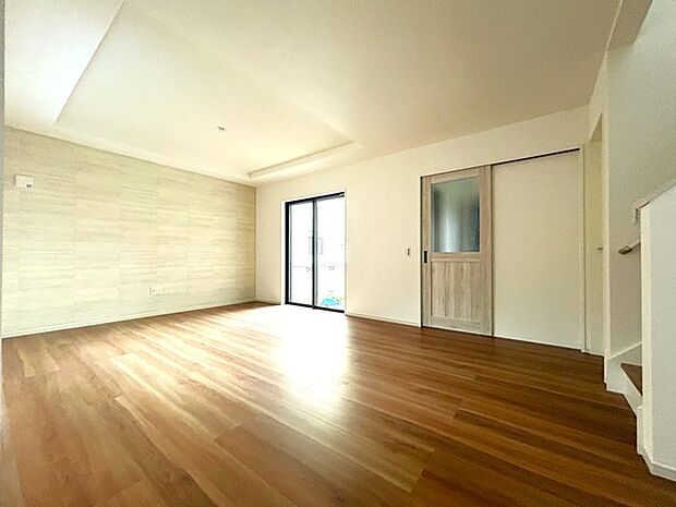 リビング空間にこだわりたい方に、見ていただきたい住宅です。 