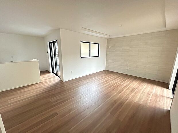 開放感と採光にこだわったＬＤＫ。 