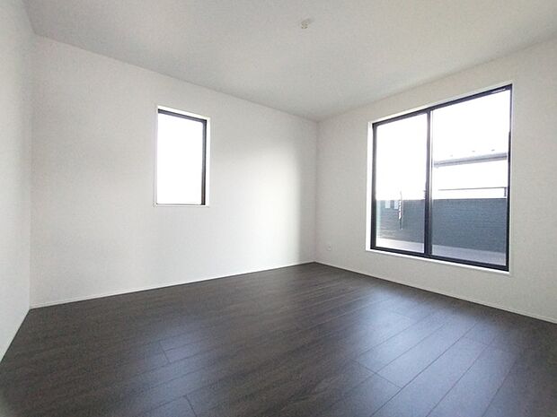 2階部分のお部屋の日当たりは、ご覧の通り明るいです。 