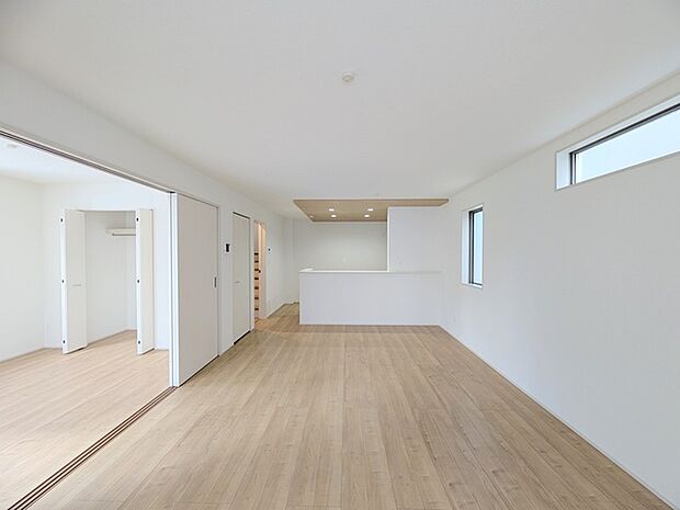 家族団らんの時間も増えそうな、くつろぎのＬＤＫ。 