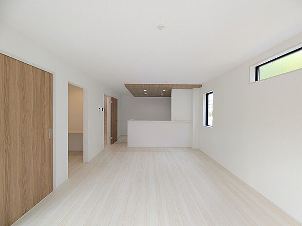 開放感と採光にこだわった、16帖のＬＤＫ。 