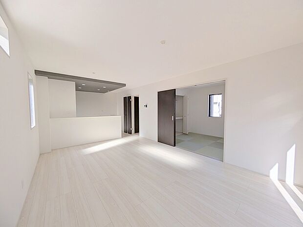 家族団らんの時間も増えそうな、くつろぎのＬＤＫ。 