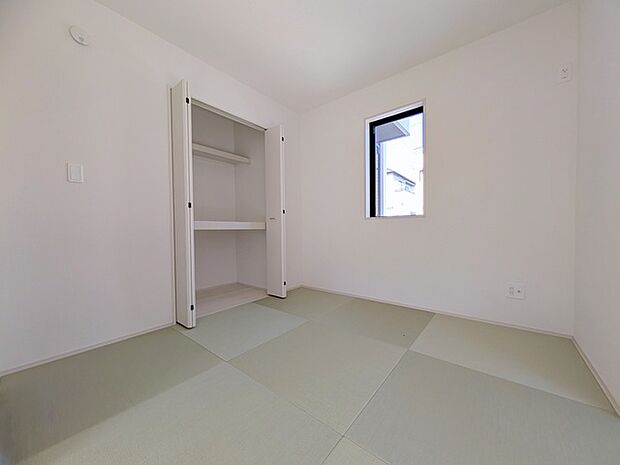 畳のにおいが香る和室は、きっとくつろぎの空間になるでしょう。 