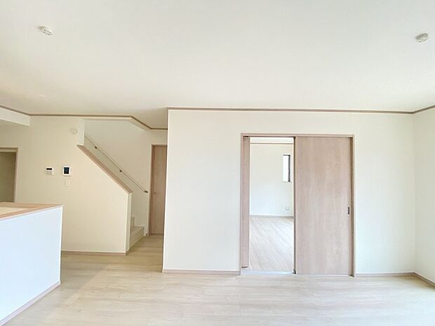 家族団らんの時間も増えそうな、くつろぎのＬＤＫ。 