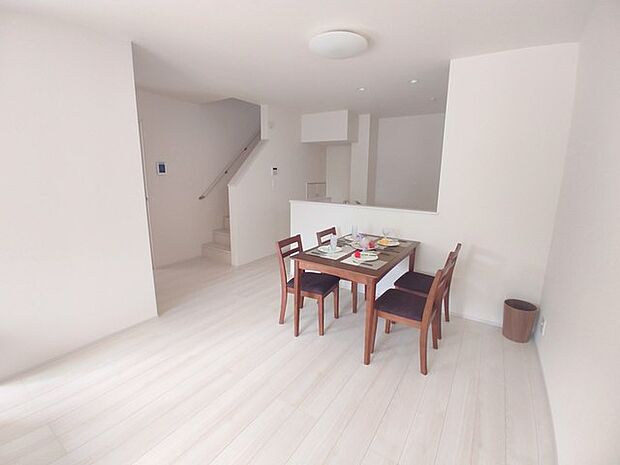 完成済み、実物をじっくりチェックできます。 