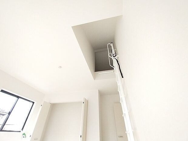 わんぱくな子供が大好きなロフトという贅沢空間。お連れしたらきっとテンション上がります。