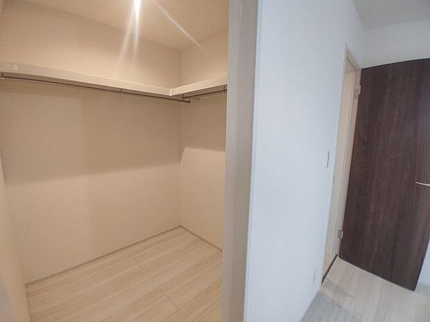 大容量の収納スペースで、住空間もスッキリ広々。