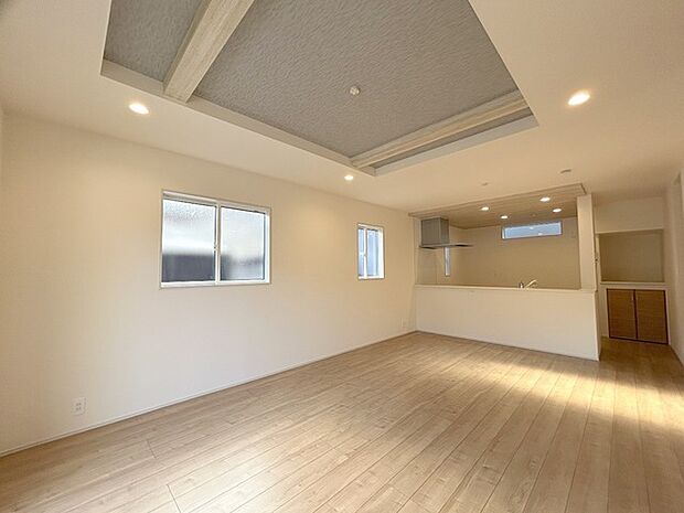 家族団らんの時間も増えそうな、くつろぎのＬＤＫ。  