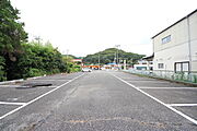 南から県道方向