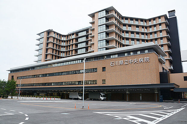 石川県立中央病院まで（約1,100m、徒歩約14分）