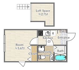 アメリカンリバティー東中野 2階