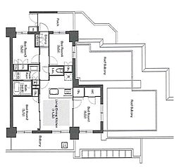 コンフォリア成増グリーンサイド 4LDKの間取図画像