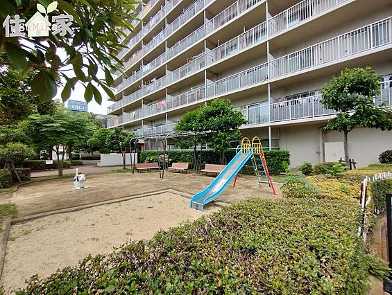 敷地内に公園が...