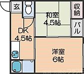 大阪市住之江区東加賀屋3丁目 4階建 築38年のイメージ