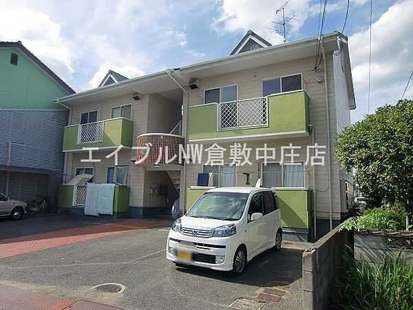 岡山県倉敷市西中新田(賃貸アパート2DK・2階・43.00㎡)の写真 その3