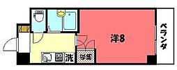 みやぎビル 1Kの間取図画像