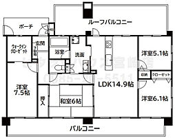 間取図画像 4LDK