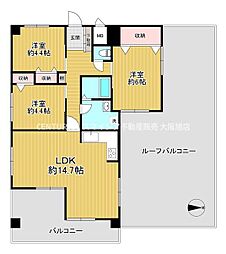 間取図画像 3LDK