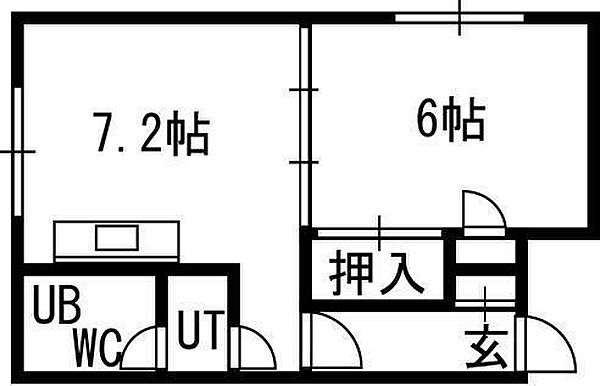 画像3:居間の窓が南西向きです