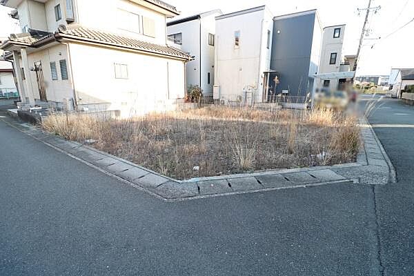 北西から撮影。