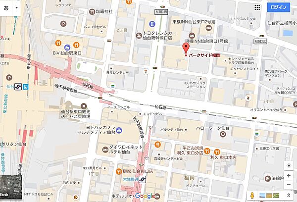 画像30:仙台駅東口まで徒歩５分。中心部へのアクセスも良好です。