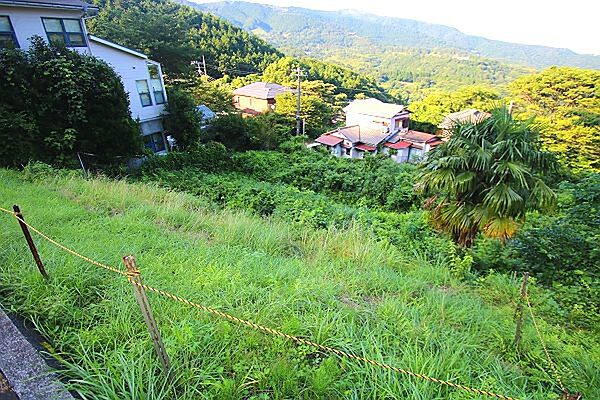 開放的な眺望です。
