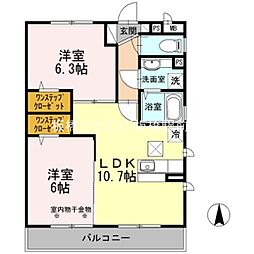 エクセルハイムI 2階
