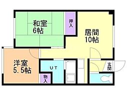 ユニオンハイツA 2階