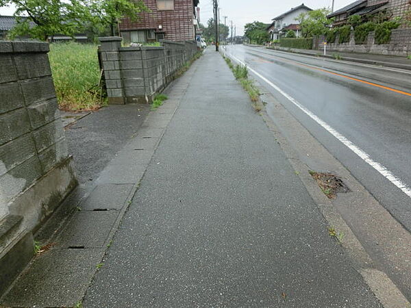 南東側道路状況