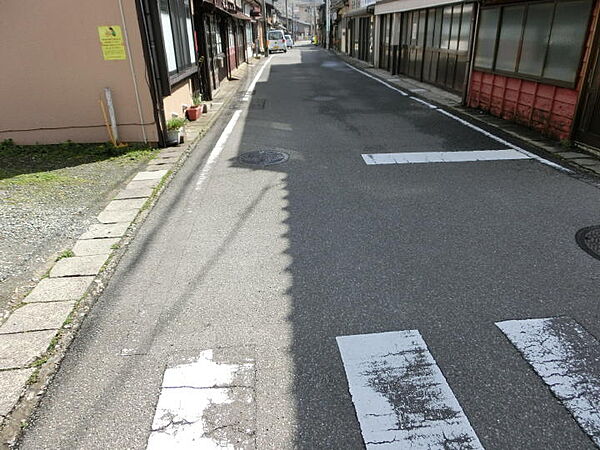 前面道路