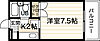 第二コーポ倉本4階2.8万円