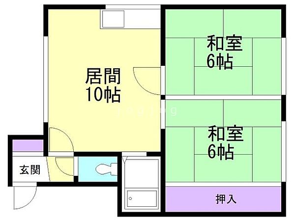 まるいマンション 1 北海道札幌市南区北ノ沢6丁目 賃貸アパート2ldk 2階 40 00 株式会社常口アトム 札幌南平岸支店 の詳細情報 賃貸 スタイル 物件id