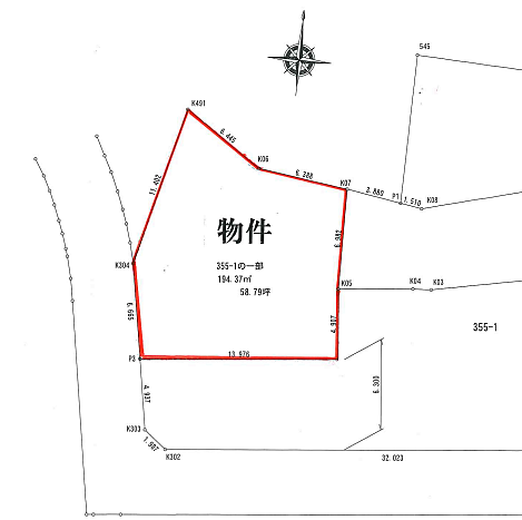 区画図：308000174564