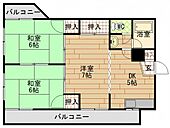 広島市東区戸坂惣田1丁目 4階建 築42年のイメージ